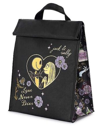 Jack and Sally Love Never Dies Rolltop Lunch Box - The Nightmare Before Christmas