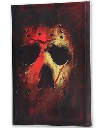 Jason Voorhees Mask Canvas - Friday the 13th