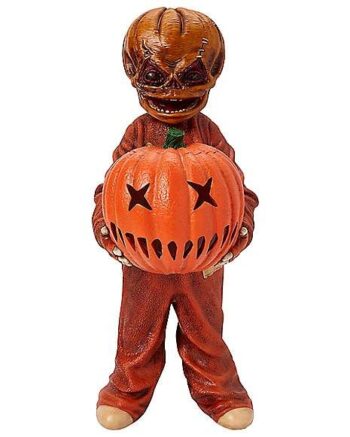 Light-Up Unmasked Sam Statue - Trick 'r Treat