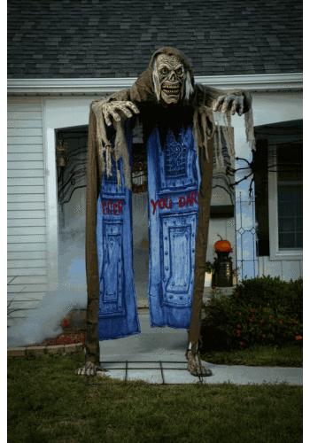 Looming Ghoul 10 Foot Animated Archway Prop