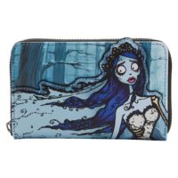 Loungefly Corpse Bride Emily Forest Ziparound Wallet for Women