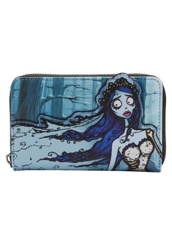 Loungefly Corpse Bride Emily Forest Ziparound Wallet for Women