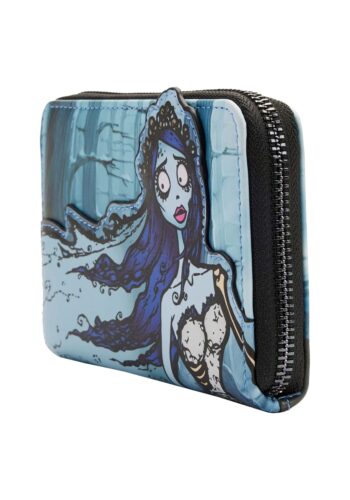 Loungefly Corpse Bride Emily Forest Ziparound Wallet for Women