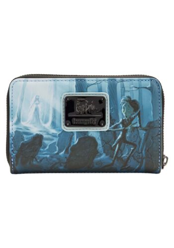 Loungefly Corpse Bride Emily Forest Ziparound Wallet for Women