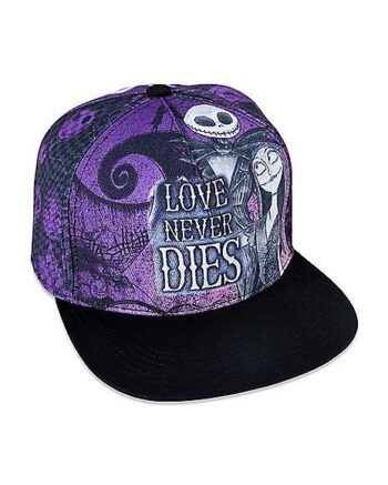 Love Never Dies Snapback Hat - The Nightmare Before Christmas