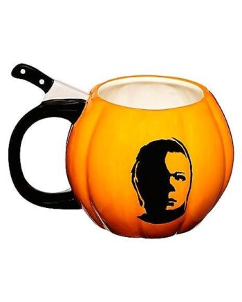 Michael Myers Pumpkin Molded Coffee Mug 20 oz. - Halloween