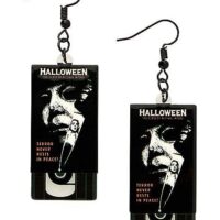 Michael Myers VHS Tape Dangle Earrings - Halloween