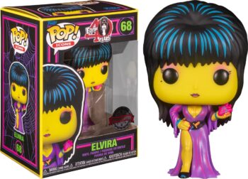 Elvira: Mistress of The Dark - Elvira Blacklight Pop! Vinyl Figure