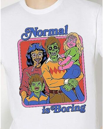 Normal Is Boring T Shirt - Steven Rhodes