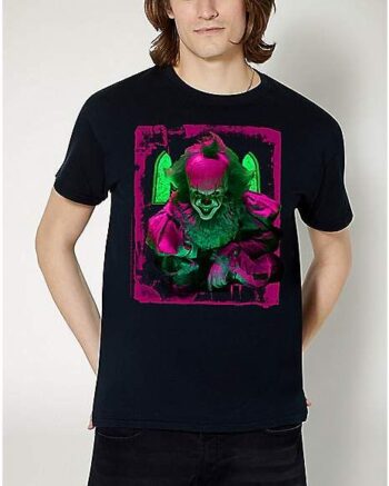 Pennywise with Stained Glass T Shirt - It