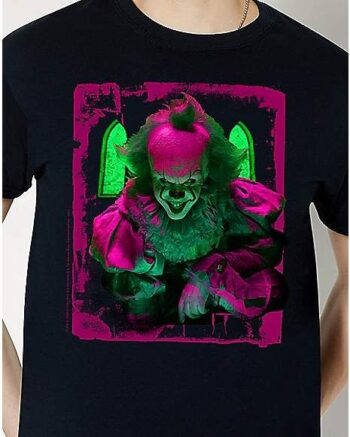 Pennywise with Stained Glass T Shirt - It