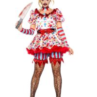 Scary Clown Costume for Women