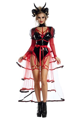 Sexy Hellhound Demon Costume for Women