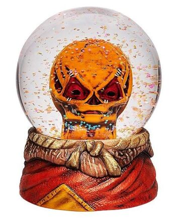 Unmasked Sam Snow Globe - Trick 'r Treat