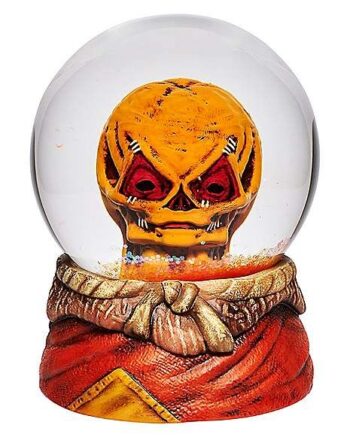 Unmasked Sam Snow Globe - Trick 'r Treat