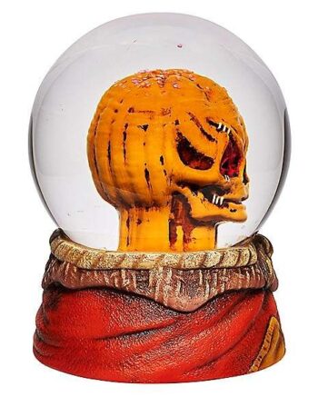 Unmasked Sam Snow Globe - Trick 'r Treat