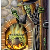 Witch's Brew Door Cover