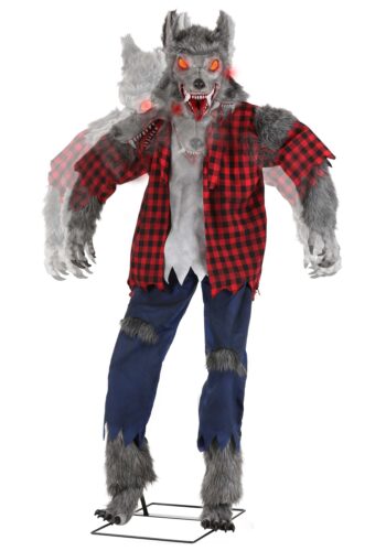 Classic Animated Werewolf Halloween Decoration