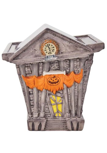 Disney Nightmare Before Christmas Halloween Town City Hall Cookie Jar