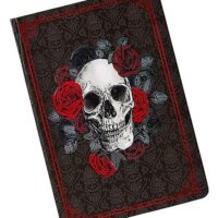 Gothic Noir Skull Journal