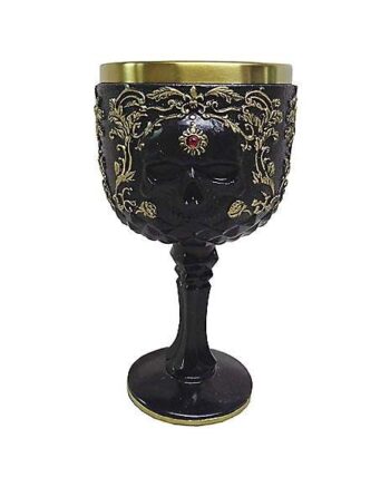 Gothic Skeleton Goblet - 13.5 oz.