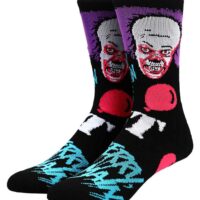 IT Classic Pennywise Black Light Adult Crew Socks