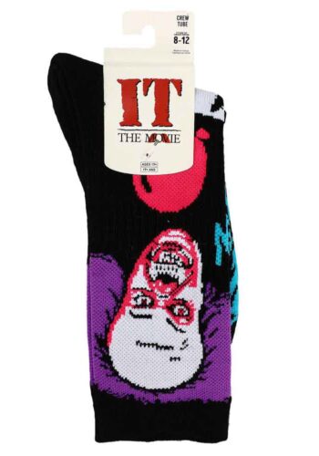 IT Classic Pennywise Black Light Adult Crew Socks