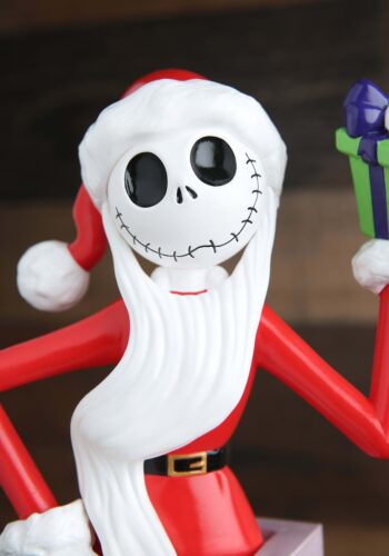 Nightmare Before Christmas Jack Skellington Santa Tree Topper