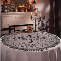 Round Ouija Board Tablecloth