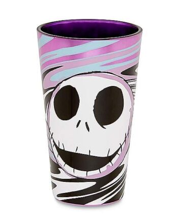 Swirl Jack Skellington Pint Glass 16 oz. - The Nightmare Before Christmas