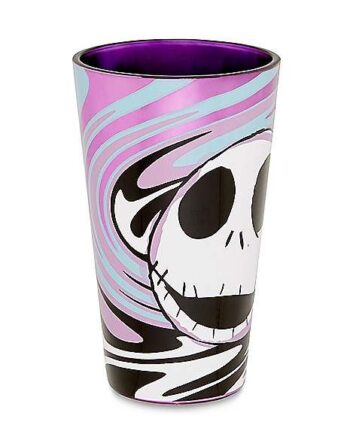 Swirl Jack Skellington Pint Glass 16 oz. - The Nightmare Before Christmas