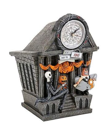 Town Hall Table Clock and Bank - The Nightmare Before Christmas