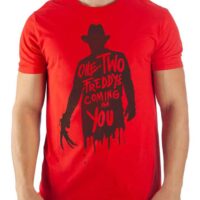 Unisex Freddy's Coming Nightmare On Elm Street T-Shirt