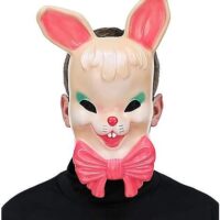 Vintage Bunny Half Mask