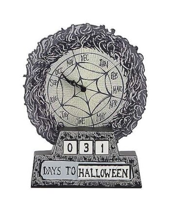 Wood Block X-Mas and Halloween Countdown - The Nightmare Before Christmas