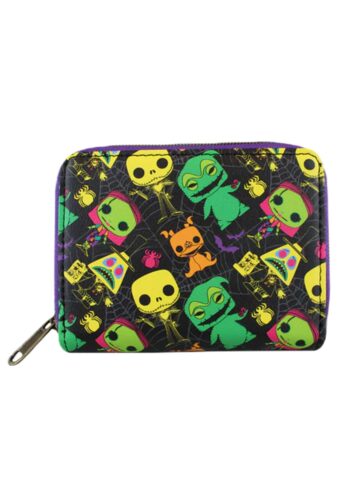 Funko POP! Nightmare Before Christmas Neon Ziparound Wallet