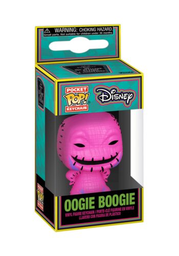 Funko POP! Keychain: Nightmare Before Christmas- Black Light Oogie Vinyl Figure