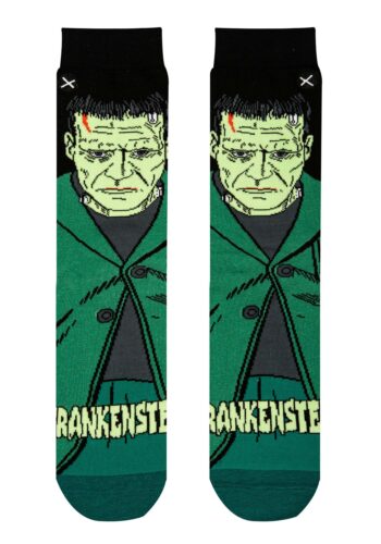 Adult Frankenstein Crew Straight Socks