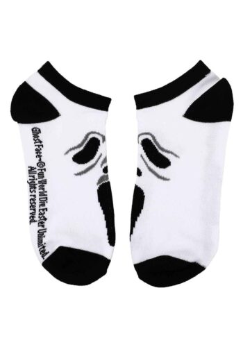 Scream Ghost Face Icon 5 Pack Ankle Socks