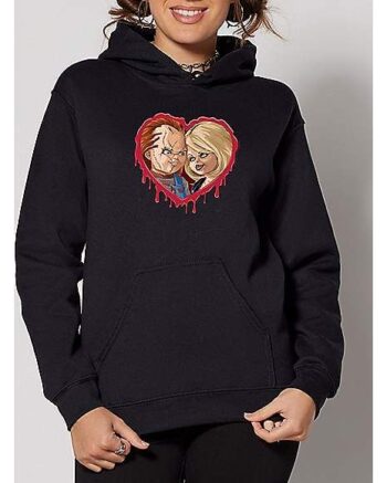 Chucky and Tiffany Hoodie - Bride of Chucky