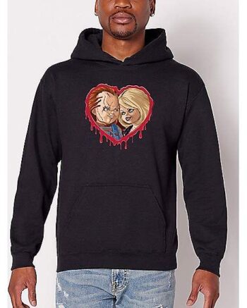 Chucky and Tiffany Hoodie - Bride of Chucky