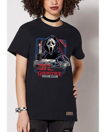 Ghost Face Movie Club T Shirt - Steven Rhodes