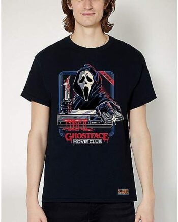 Ghost Face Movie Club T Shirt - Steven Rhodes