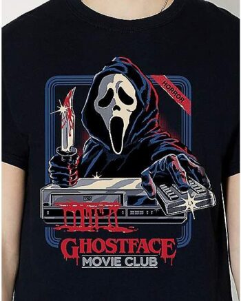 Ghost Face Movie Club T Shirt - Steven Rhodes