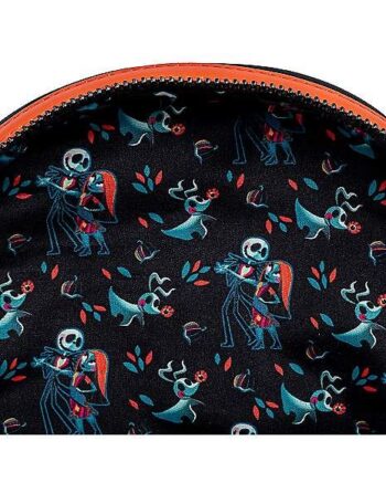 Loungefly Simply Meant to Be Jack Skellington and Sally Mini Backpack - The Nightmare Before Christmas