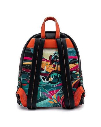 Loungefly Simply Meant to Be Jack Skellington and Sally Mini Backpack - The Nightmare Before Christmas