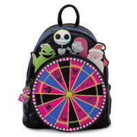 Loungefly The Nightmare Before Christmas Roulette Wheel Mini Backpack