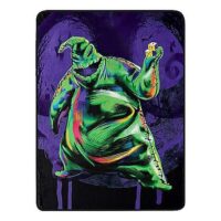 Oogie Boogie Fleece Blanket – The Nightmare Before Christmas