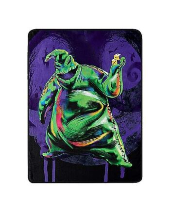 Oogie Boogie Fleece Blanket – The Nightmare Before Christmas