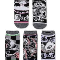 The Nightmare Before Christmas Character Ankle Socks - 5 Pack